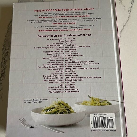 Food & Wine Best of the Best Cookbook Vol 10 - Picture 2 of 3